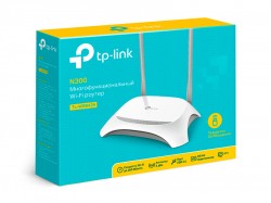 Роутер Wi-Fi TP-LINK TL-WR842N N300 4xLAN 100Mb/s