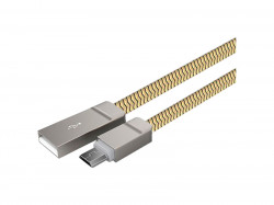 LDNIO LS-20 USB-microUSB, цинковые разъемы, нейлон