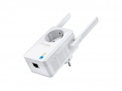 Усилитель Wi-Fi сигнала со встроенной розеткой TP-LINK TL-WA860RE Wi-Fi 300Mb 1 LAN 100Mb