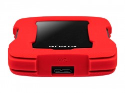External HDD ADATA 2TB HD330 USB 3.2 Gen1 Red