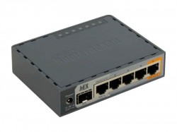 Маршрутизатор MikroTik hEX S RB760iGS 5xLAN 1Gb/s 1xSFP MicroSD USB PoE