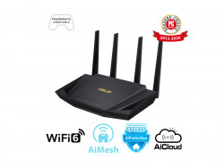 Роутер Wi-Fi ASUS RT-AX58U AX3000 4xLAN 1Gb/s