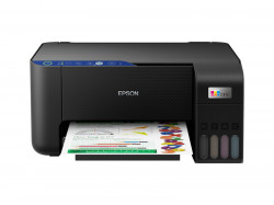 МФУ Epson L3251 (Printer-copier-scaner, A4, СНПЧ 4color, (Black 33ppm/ Colour 15ppm), printer 5760x1440 dpi, scaner 1200x2400 dpi, USB, Wi-Fi)