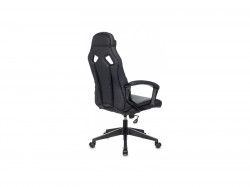 Кресло игровое Zombie DRIVER черный/красный с подголовником