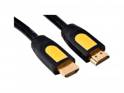 Кабель UGREEN HD101 HDMI v1.4, медь 19+1, 15м, чёрно-жёлтый 11106