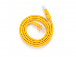 Патчкорд UTP Cat 5e, 1м, желтый UGREEN NW103