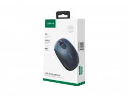 Мышь беспроводная UGREEN MU105 USB dark blue
