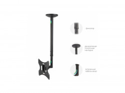 Кронштейн для TV и LCD мониторов Arm media LCD-1000 black