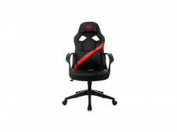 Кресло игровое Zombie 300 BR черный/красный с подголовником