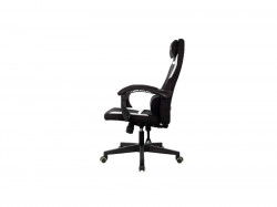 Кресло игровое Zombie MASTER черный/белый