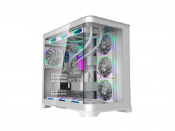 Корпус SIGMA SX-420B White (БЕЗ ВЕНТИЛЯТОРОВ В КОМПЛЕКТЕ)