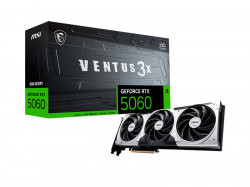 Видеокарта MSI GeForce RTX 5060 8G VENTUS 3X PCI-E 5.0, 8 GB GDDR7 / 128-bit