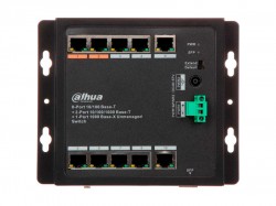 Коммутатор сетевой Dahua DH-PFS3111-8ET-96-F 11-Port Switch with 8-Port PoE