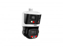 Поворотная IP камера Dahua DH-SDT3E410-8P-MB-A-PV1 8MP+4MP 2.8mm+4-40mm IR70m PTZ PoE+