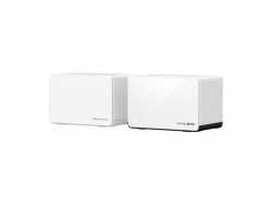 Mesh-система Wi-Fi 6 MERCUSYS Halo H85X (2-pack) (AX3000/ 2,4ГГц до 574 Мбит/с/ 5 ГГц до 2,4 Гбит/с/ MU-MIMO/ до 460 м²/ 1×WAN/LAN 2,5 Гбит/с + 2×WAN/LAN 1 Гбит/с)
