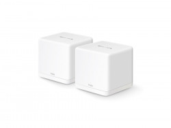 Mesh-система Wi-Fi 6 MERCUSYS Halo H60X (2-pack) (AX1500/ 2,4ГГц до 300 Мбит/с/ 5 ГГц до 1,2 Гбит/с/ MU-MIMO/ до 350 м²/ 2×WAN/LAN 1 Гбит/с)