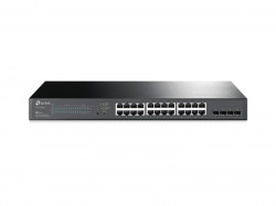 Коммутатор POE Omada TP-LINK SG2428P (24×POE+ 1Гбит/ 4×SFP 1Гбит/ 20 Гбит/с/ Auto MDI/MDIX/ Cloud/ Omada SDN/ L2+/ 250W)