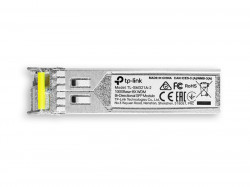 SFP модуль одномодовый двунаправленный Omada TP-LINK SM321A-2 (1000Base-BX WDM/ LC/ 1,25 Гбит/с/ до 2 км/ 1550nm TX, 1310nm RX/ горячая замена/ DDM/ SFP-MSA/ 0°C - +70°C)