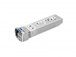 SFP+ модуль одномодовый двунаправленный Omada TP-LINK SM5110LSA-10 (10GBase-BX WDM/ LC/ 10,3 Гбит/с/ до 10 км/ 1330nm TX, 1270nm RX/ горячая замена/ DDM/ SFP-MSA/ 0°C - +70°C)